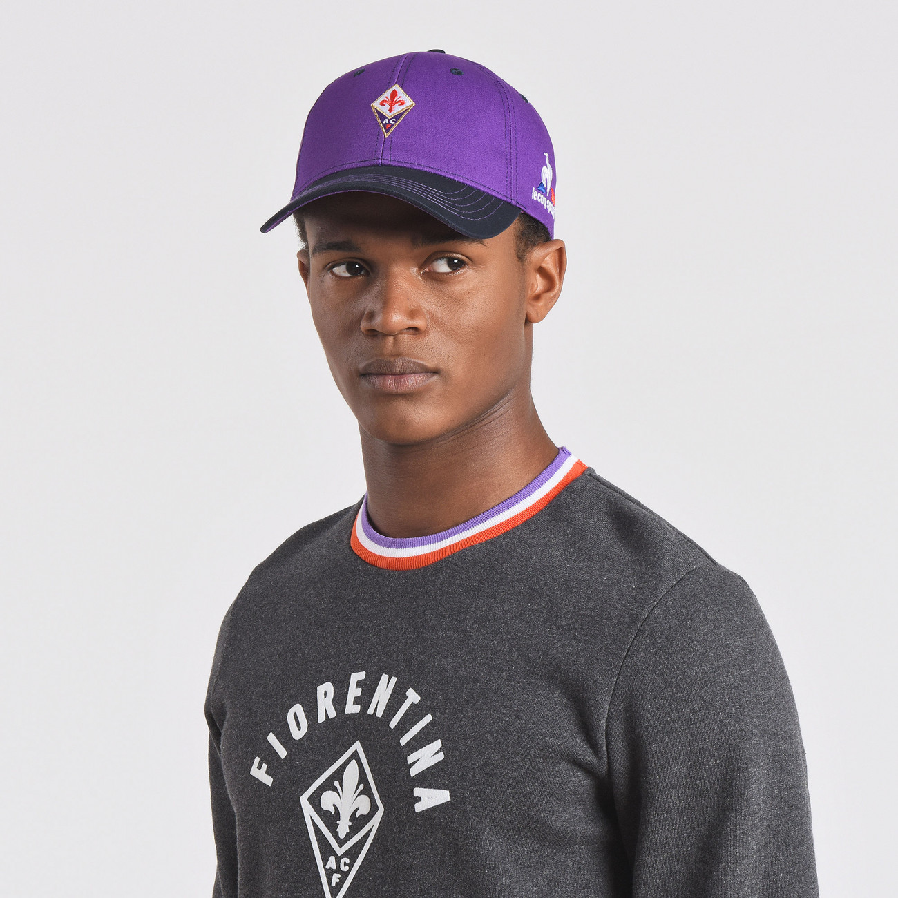 Le coq sportif fiorentina shirt cap shop