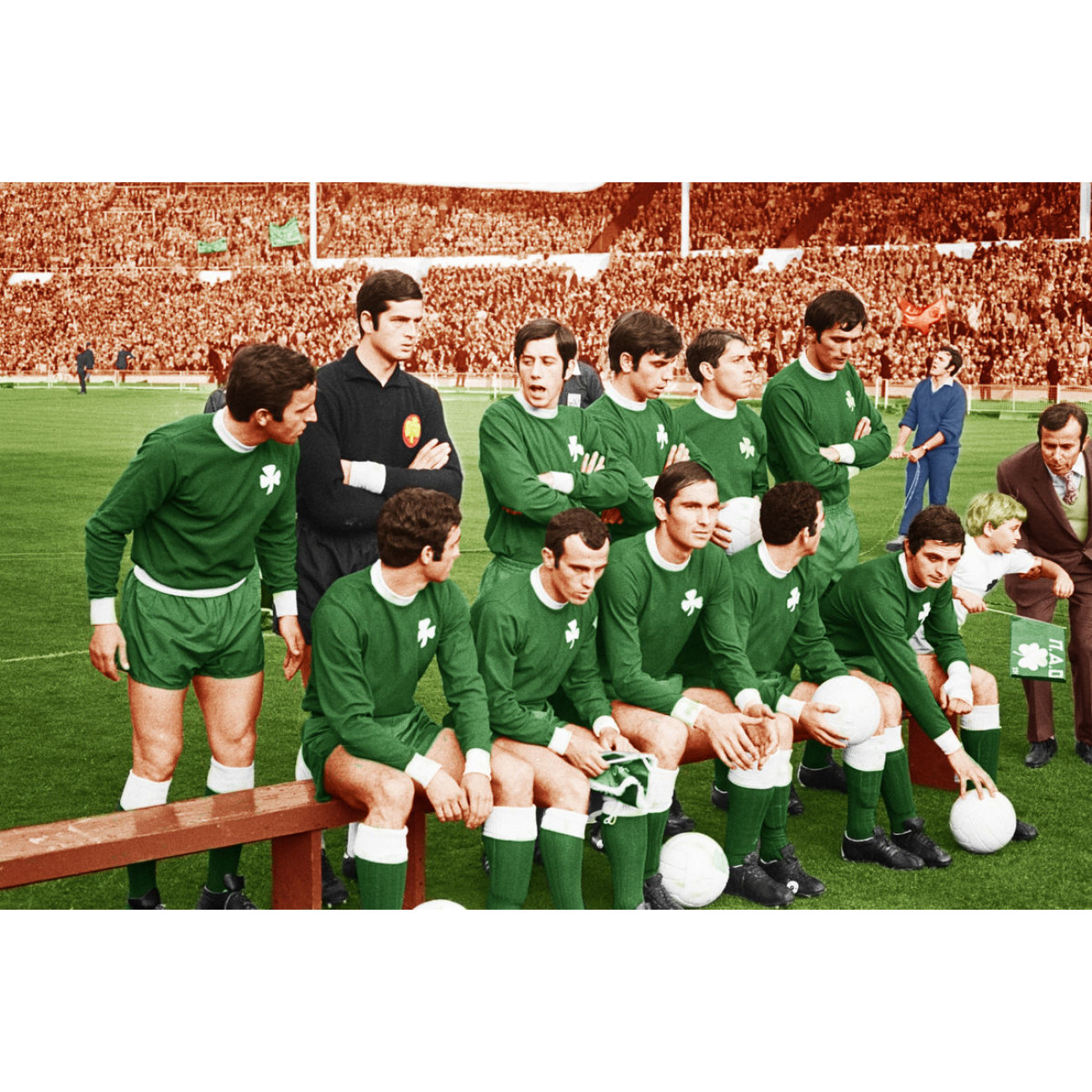 Panathinaikos 60 70s Retro Shirt Retrofootball
