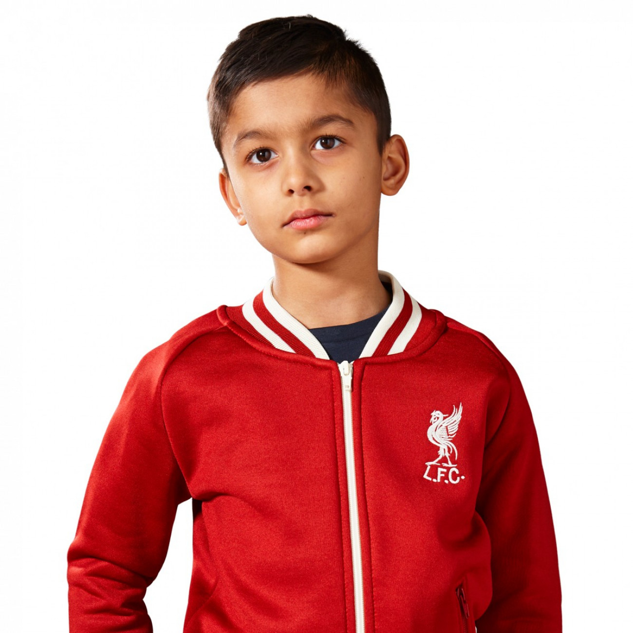 Liverpool Retro Jacket Kid Retrofootball