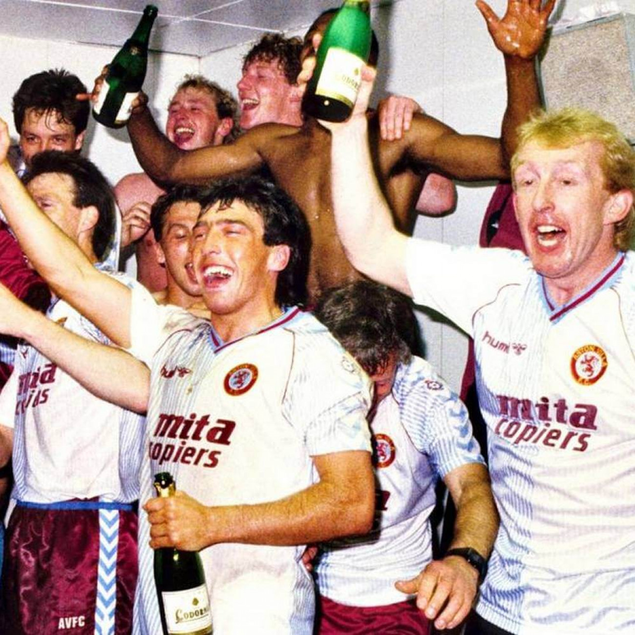 Aston Villa 1988 Away vintage football shirt Retrofootball