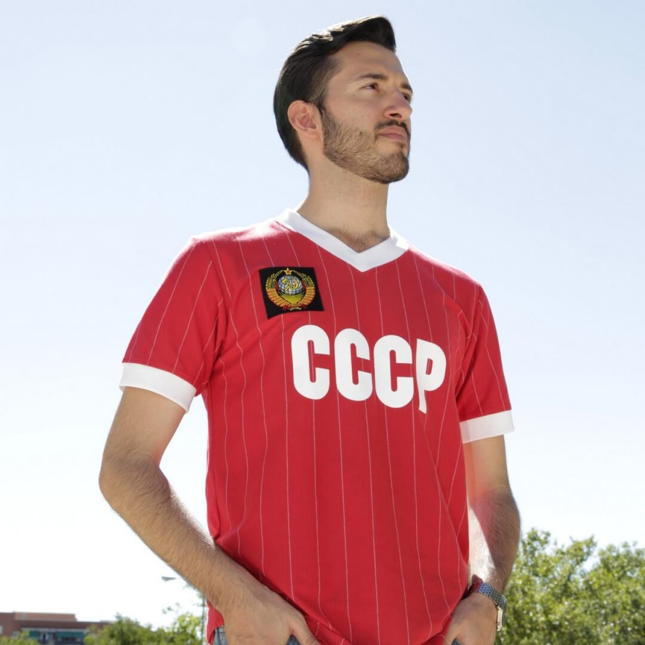 CCCP 1960s Childrens Retro Football Shirt - TOFFS