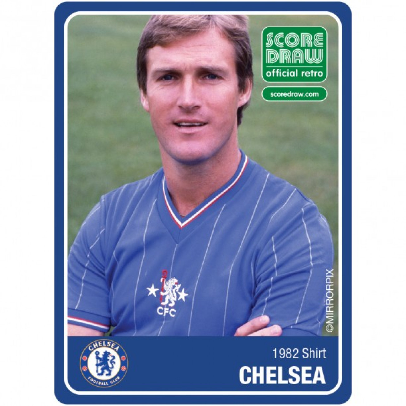 Retro chelsea football shirts top