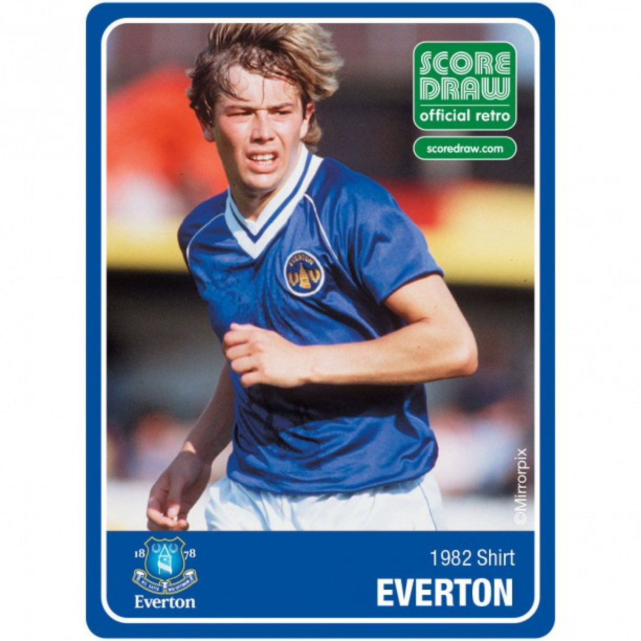 Everton 1982 shirt best sale