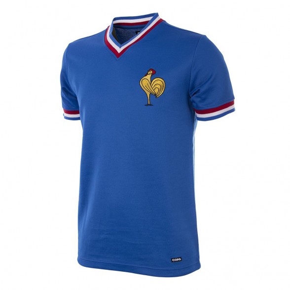 France 1971 Retro football Shirt