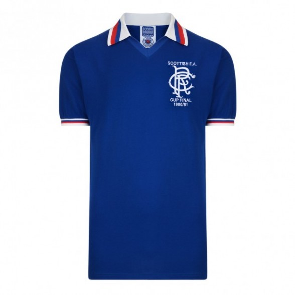Glasgow Rangers 1980/81 Retro Shirt