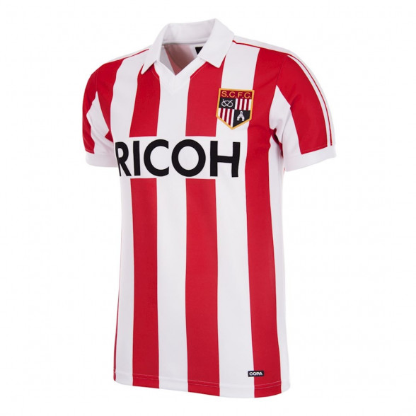 Stoke City FC 1981-83 vintage football shirt