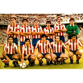 Atletico Madrid 1985-86 retro shirt 