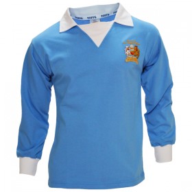 Manchester city retro shirt 