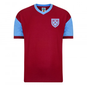 West Ham 1958 vintage football shirt