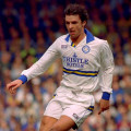 Gary Speed wearing Leeds United 1994 shirt