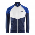 Schalke 04 retro Jacket Blue/White Front