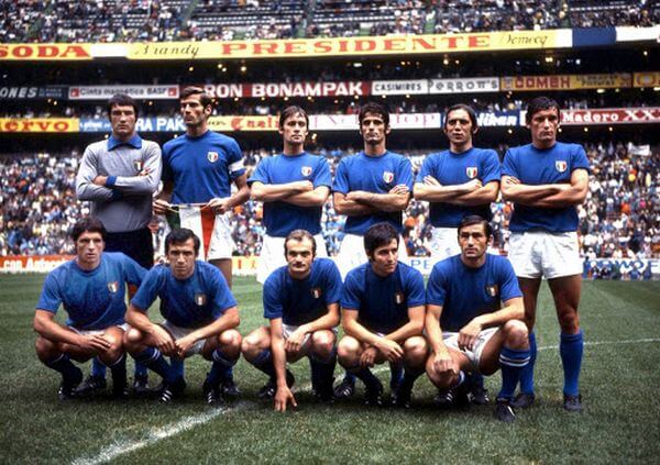 Italian national football team in 1970