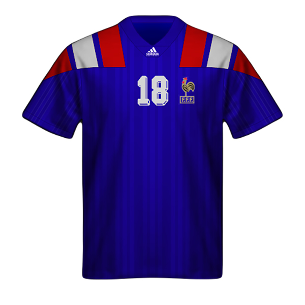 Maglia Francia 1992