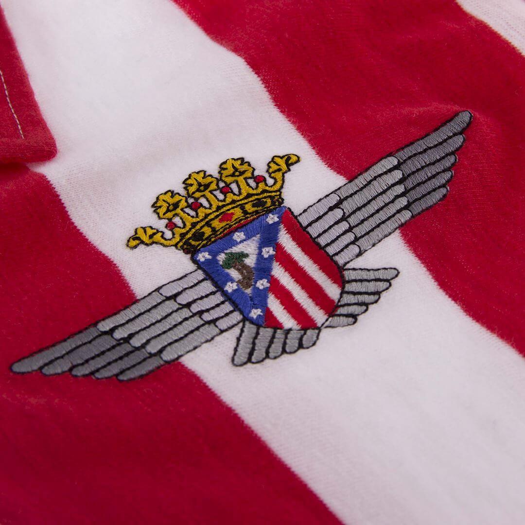 Atletico de Madrid 1939-40 Retro Football shirt detail