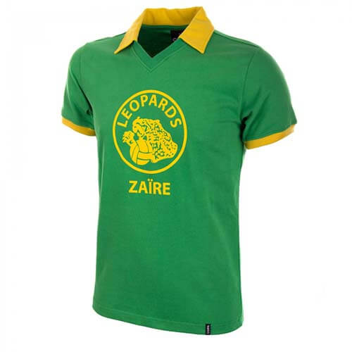 Camiseta Zaire Leopardos 1974