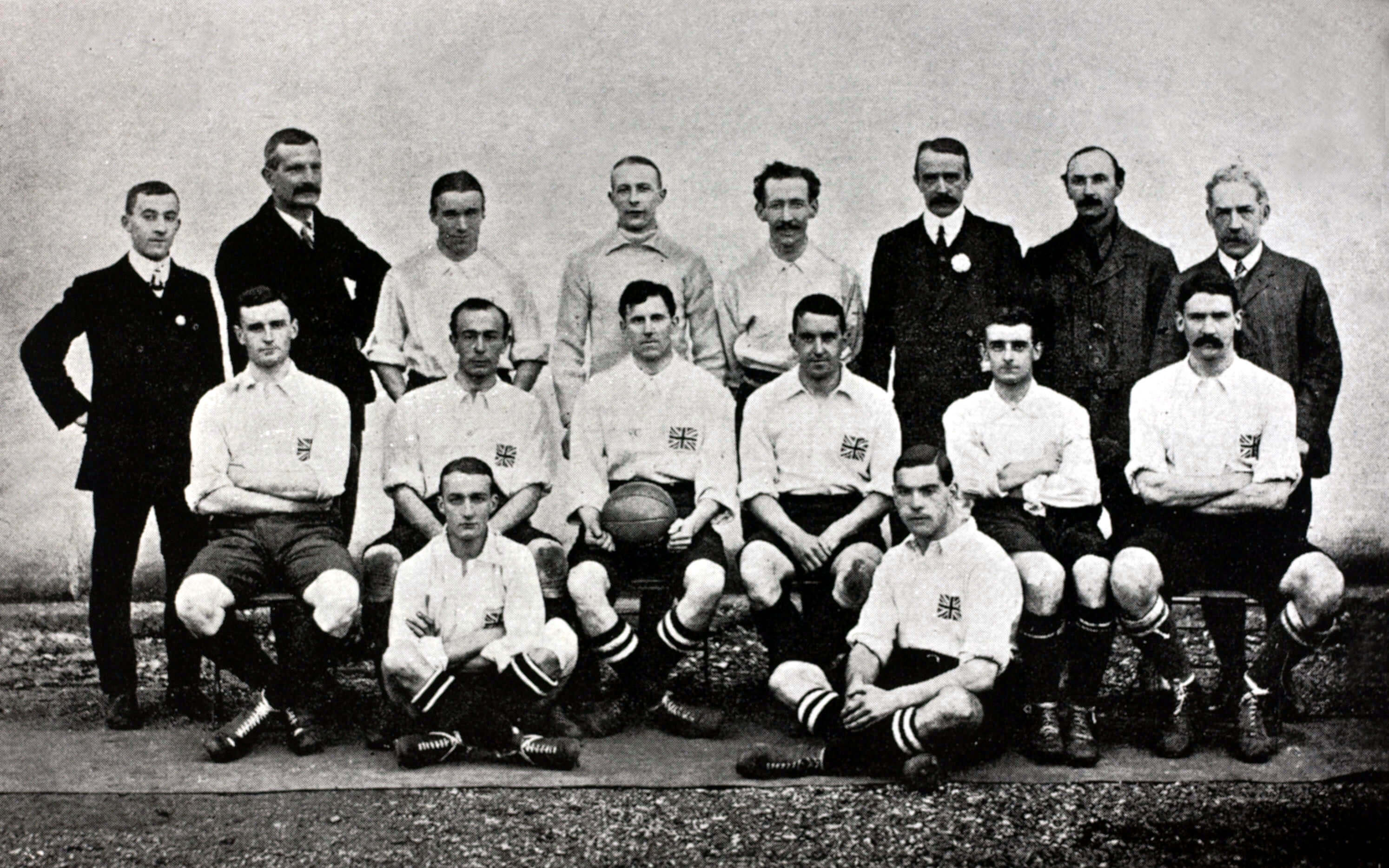 England National Team 1908