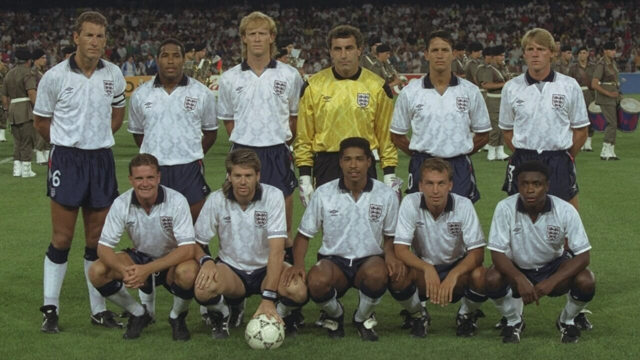 England football shirt 1990