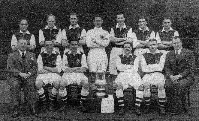 Arsenal 1935/36 Team FA Cup