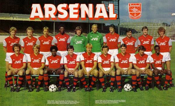 Arsenal FC 1982-83 team