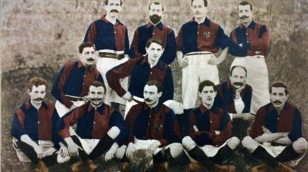 Barcelona FC club's founding squad