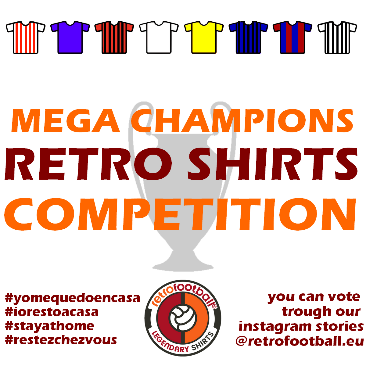 Mega Champions Retro Shirts Competition