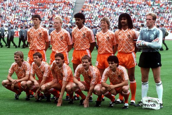 Holland National Team at 1988 European Championsip