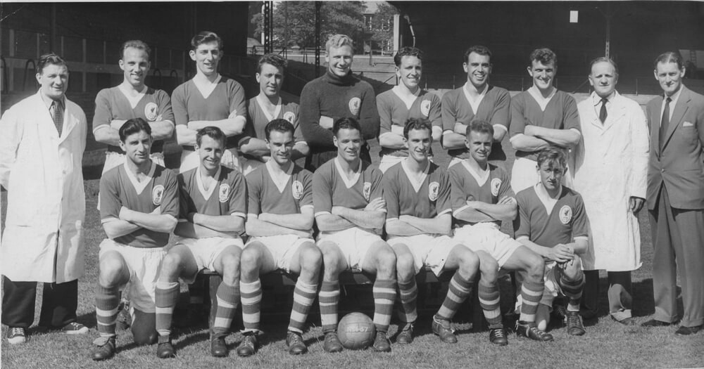 Liverpool FC 1955 team