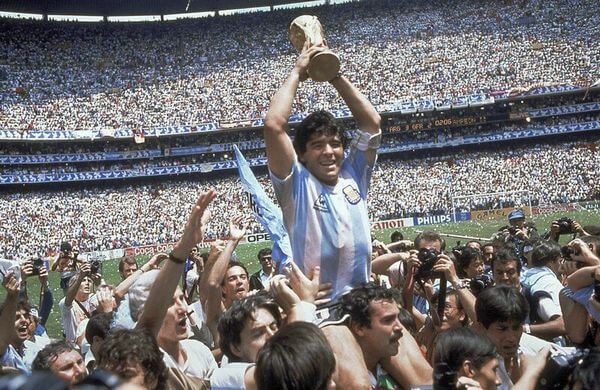 Diego Maradona, Argentina Team, World Champion in Mexico 1986