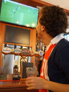 Retro football shirts