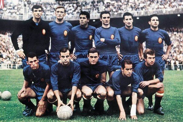 1964 Spain National Football Team at Eurocup 1964