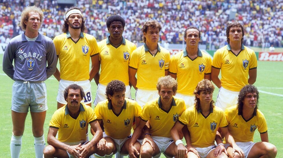 Team Brazil 1986 World Cup Mexico 86